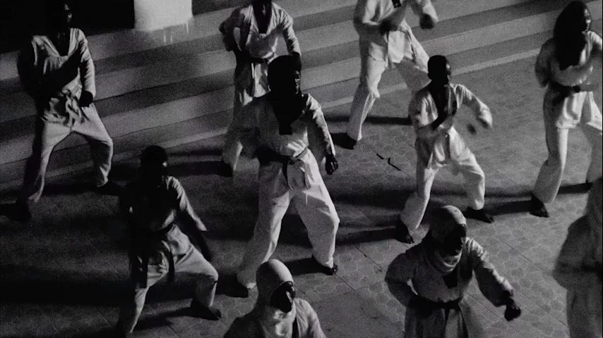Karate training session with Ageshio Japan in Okinawa